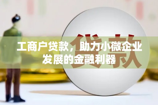 肥西工商户贷款，助力小微企业发展的金融利器