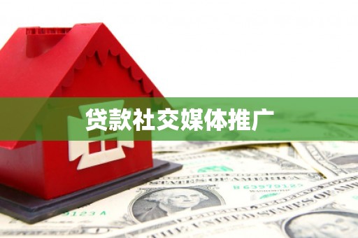 肥西贷款社交媒体推广