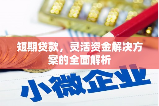 肥西短期贷款，灵活资金解决方案的全面解析