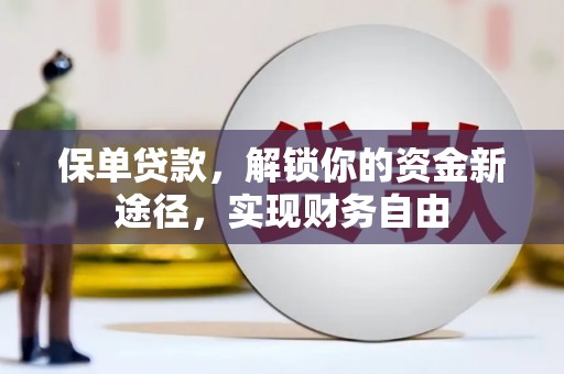 肥西保单贷款，解锁你的资金新途径，实现财务自由
