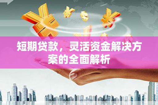 肥西短期贷款，灵活资金解决方案的全面解析