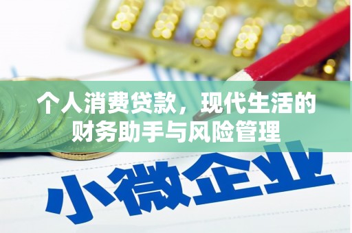 肥西个人消费贷款，现代生活的财务助手与风险管理